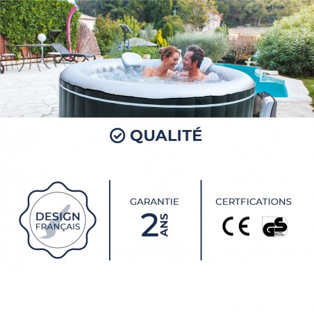 Spa gonflable rond NetSpa MONTANA - 4 places