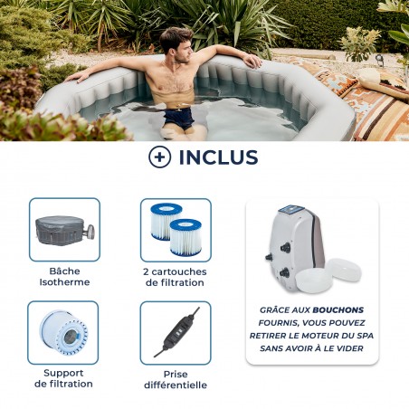 Tous les accessoires spas gonflables Intex indispensables sont ici !