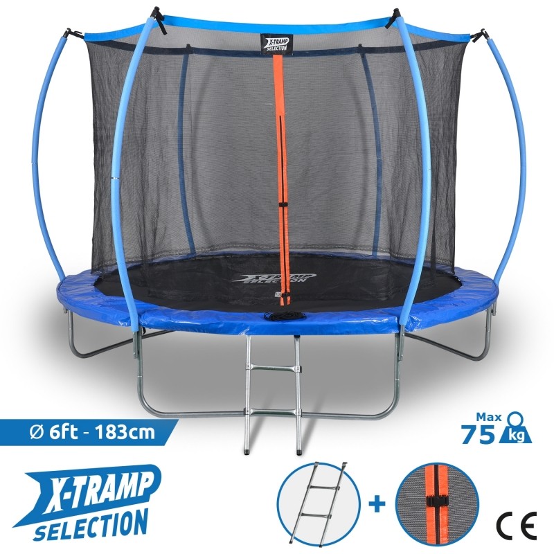 Structure Garantie 5 Ans Charge Max 100 kg FROGGI Trampoline dext/érieur Sky 305cm Norme CE