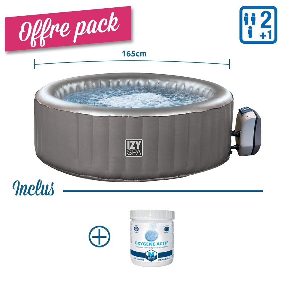 PACK Spa gonflable rond...